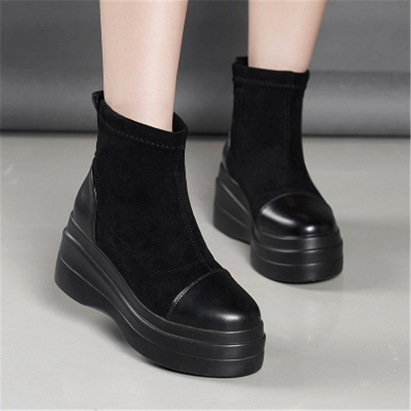Fashion High Heels Platform Ankle Boots for Women Booties Woman Thick Bottom Non-Slip Botas Ladies Winter Warm Plush Ankle Boots, Boots single
Fashion High Heels Platform Ankle Boots for Women Booties Woman Thick Bottom Non-Slip Botas Ladies Winter Warm Plush Ankle Boots, Boots single