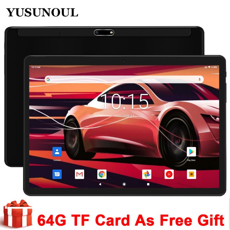 Newest 10 inch Tablet Android 9.0 Dual SIM 3G Phone Call 32GB ROM Wifi Bluetooth Android 1280x800 IPS 2.5D Glass 10.1 Tablets PC, White
Newest 10 inch Tablet Android 9.0 Dual SIM 3G Phone Call 32GB ROM Wifi Bluetooth Android 1280x800 IPS 2.5D Glass 10.1 Tablets PC, White