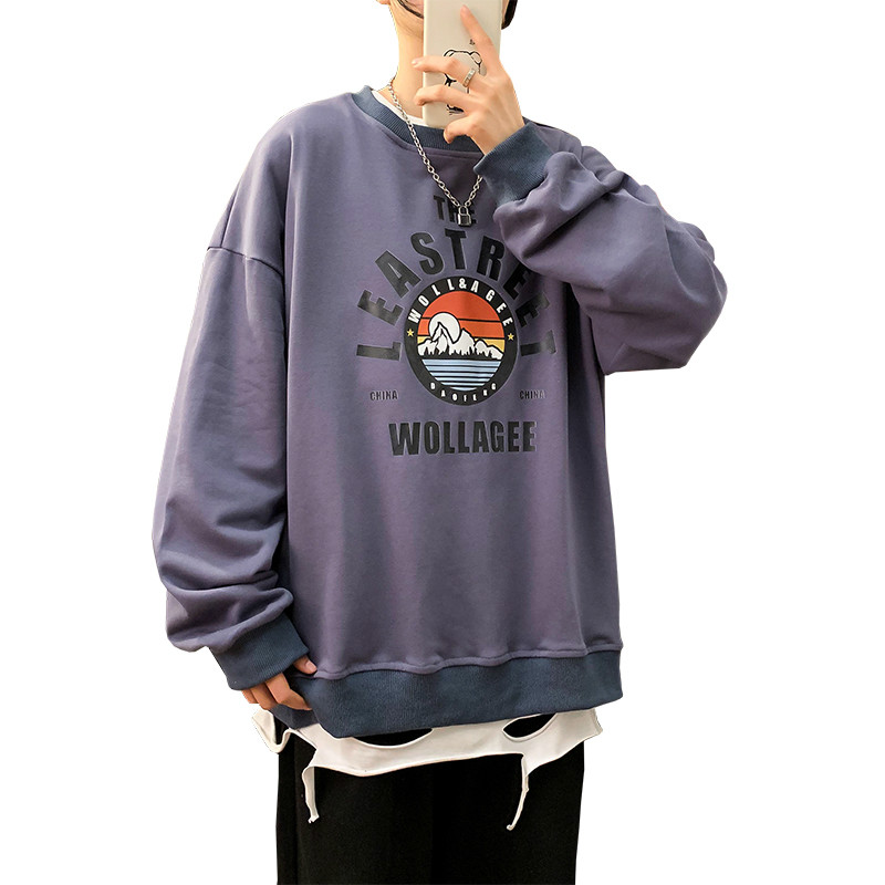 Autumn new men's and women's crew neck Pullover cartoon printed sweater loose Sweatshirt, White
Autumn new men's and women's crew neck Pullover cartoon printed sweater loose Sweatshirt, White