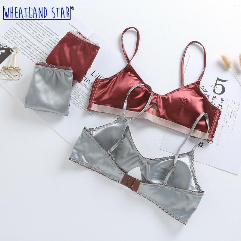 French Style Bralette Set Back Closure Lingerie Feminina Sexy Bra and Panty Set Women's Intimates Fashion Underwear & Sleepwears, Brick red bra set
French Style Bralette Set Back Closure Lingerie Feminina Sexy Bra and Panty Set Women's Intimates Fashion Underwear & Sleepwears, Brick red bra set