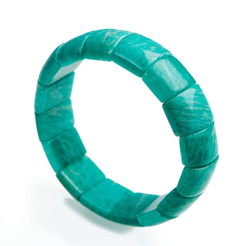 Precious Green Natural Amazonite Bracelet Women Men Stretch Rectangle Bead Crystal Natural Stone Bracelet
Precious Green Natural Amazonite Bracelet Women Men Stretch Rectangle Bead Crystal Natural Stone Bracelet