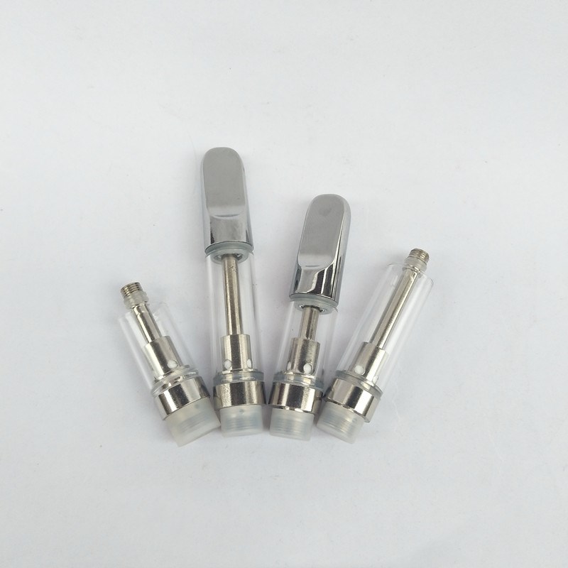 TH205 Vaporizer Pen Cartridges Ceramic Coils Atomizers Metal Tip Empty Glass Vape Tank E Cigs Glass Tanks .5ml 1ml Thick Oil Carts
TH205 Vaporizer Pen Cartridges Ceramic Coils Atomizers Metal Tip Empty Glass Vape Tank E Cigs Glass Tanks .5ml 1ml Thick Oil Carts