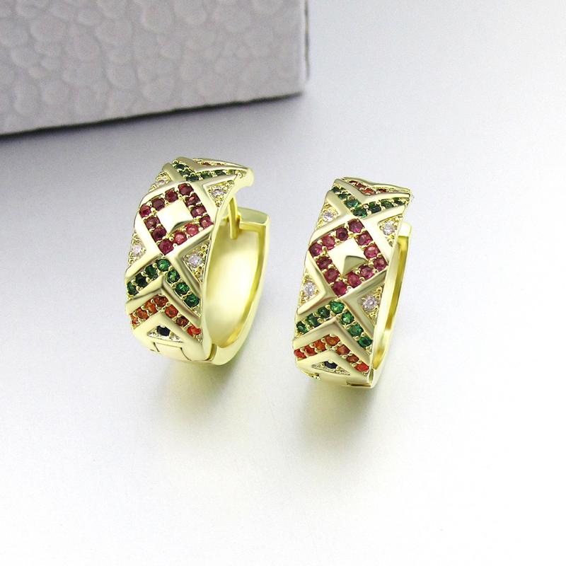 Simple Gold Color Endless Circle Hoop Earrings For Women Colorful Crystal Zircon Earring Jewelry Cercle Boucle D'oreille Zk40
Simple Gold Color Endless Circle Hoop Earrings For Women Colorful Crystal Zircon Earring Jewelry Cercle Boucle D'oreille Zk40