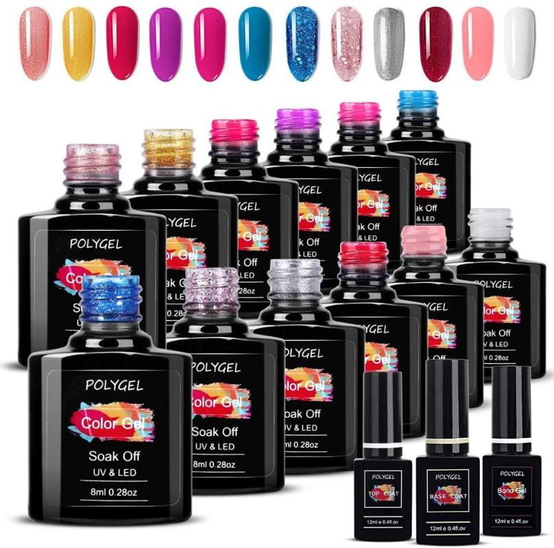 Gel Nail Polish 12 Colors 8ml Polished UV LED Absorbable Light Gel Polishing Kit For Nail Pedicure Art Salon Design
Gel Nail Polish 12 Colors 8ml Polished UV LED Absorbable Light Gel Polishing Kit For Nail Pedicure Art Salon Design
