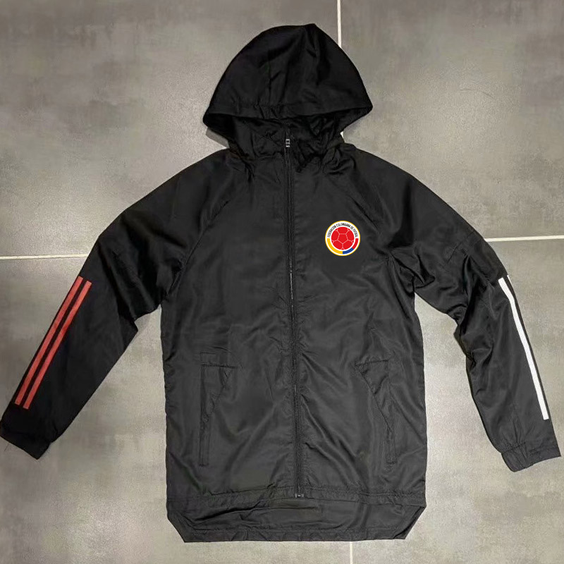 New 2020-21 Colombia national team mens soccer hoodie jacket windbreaker winter coat full zipper football Sweatshirt hooded Men's Jackets, Black;brown
New 2020-21 Colombia national team mens soccer hoodie jacket windbreaker winter coat full zipper football Sweatshirt hooded Men's Jackets, Black;brown
