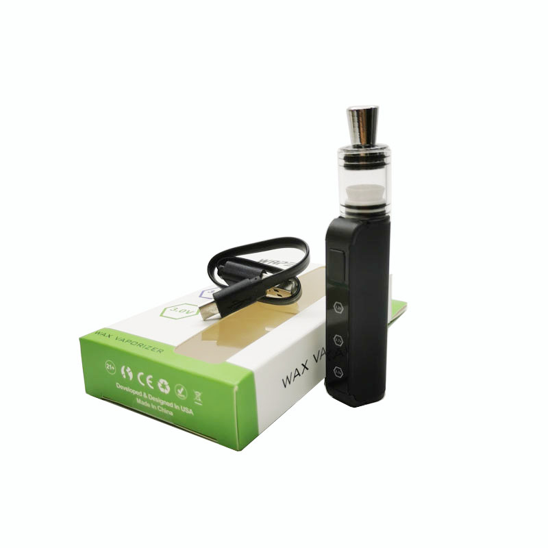 Wapen Wax Dab PV2 Vape Pens Vaporizer Ceramic Coil Atomizer Beleaf 500mAh Preheat 4.2V Variable Voltage Dabbing Battery Starter Kit, Black
Wapen Wax Dab PV2 Vape Pens Vaporizer Ceramic Coil Atomizer Beleaf 500mAh Preheat 4.2V Variable Voltage Dabbing Battery Starter Kit, Black