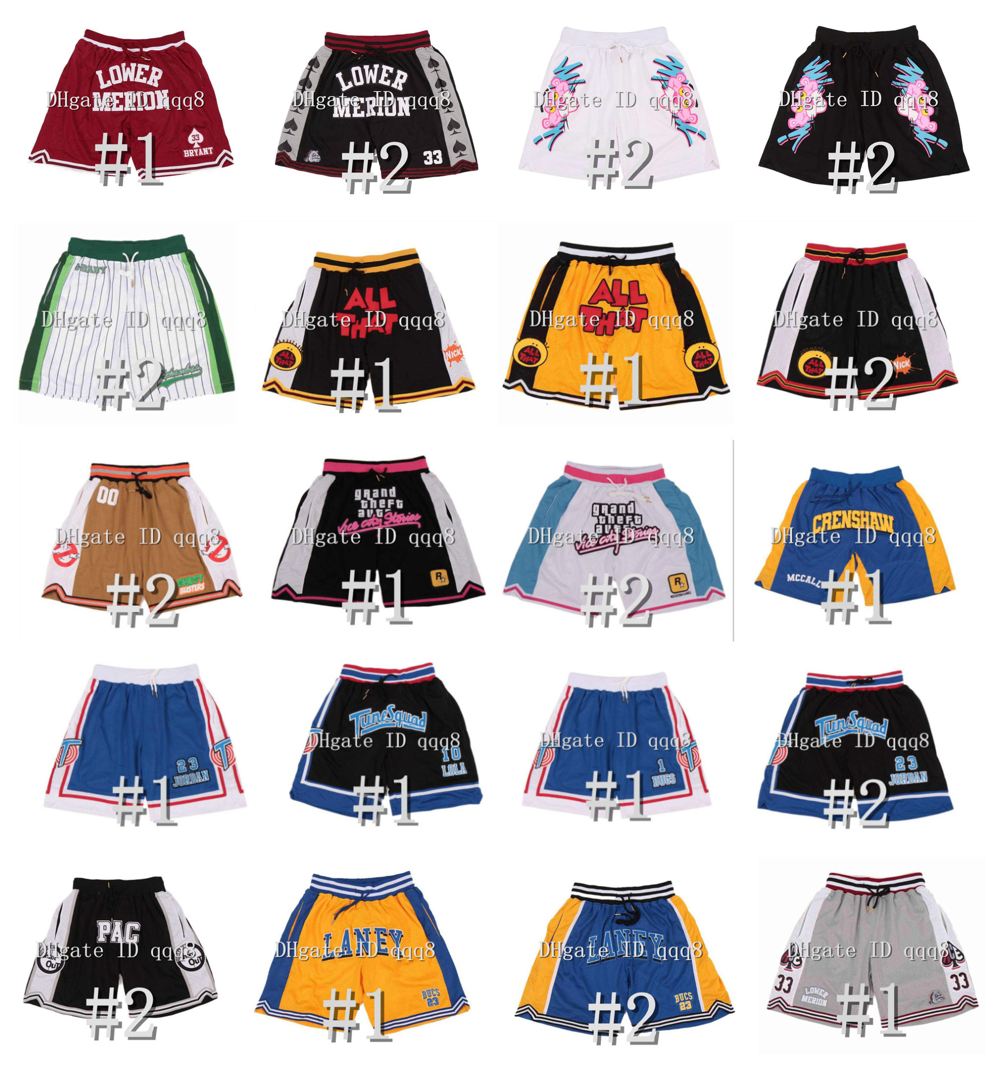 Top Qualit ! LOWER MERION Shorts All That Tune Squad Space LANEY G-BABY HARDBALL Sport Shorts Training Baseball Shorts with Zipper Pockets, As pic
Top Qualit ! LOWER MERION Shorts All That Tune Squad Space LANEY G-BABY HARDBALL Sport Shorts Training Baseball Shorts with Zipper Pockets, As pic
