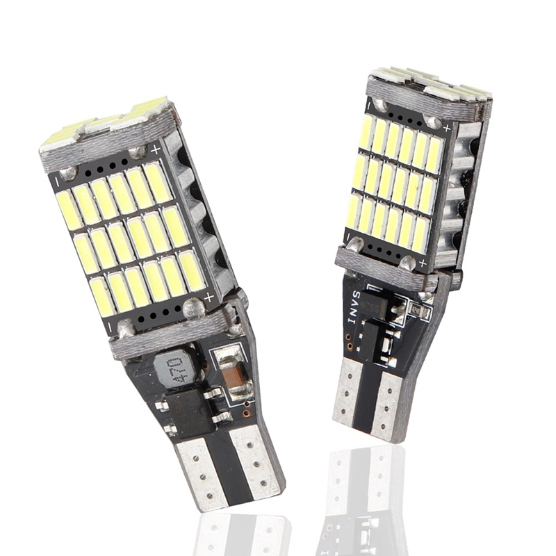 1PC/2PCS Automotive LED Car Rear Lights Reverse Lamp Turn Signals Brake Light T15-45SMD Cold Auto White Lamps Accessories, As pic
1PC/2PCS Automotive LED Car Rear Lights Reverse Lamp Turn Signals Brake Light T15-45SMD Cold Auto White Lamps Accessories, As pic