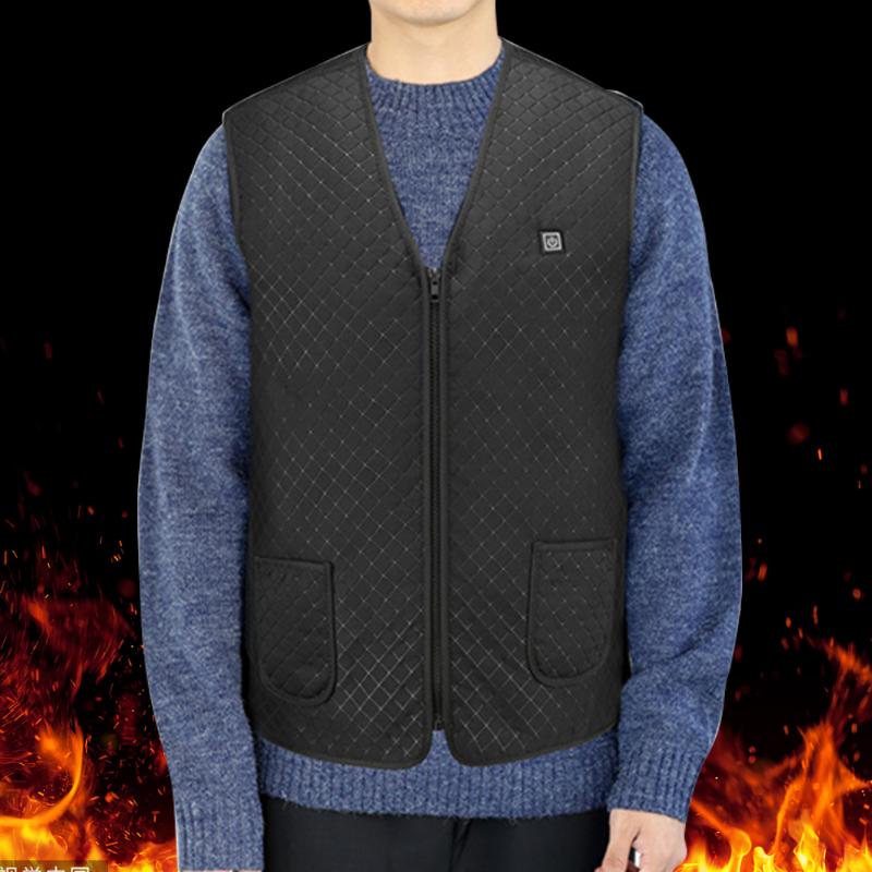 Unisex Electric Warm Outdoor Camping Heated Vest USB Charging Fishing Riding Hunting Stretch Cloth Washable Casual Autumn Winter, As pic 
Unisex Electric Warm Outdoor Camping Heated Vest USB Charging Fishing Riding Hunting Stretch Cloth Washable Casual Autumn Winter, As pic