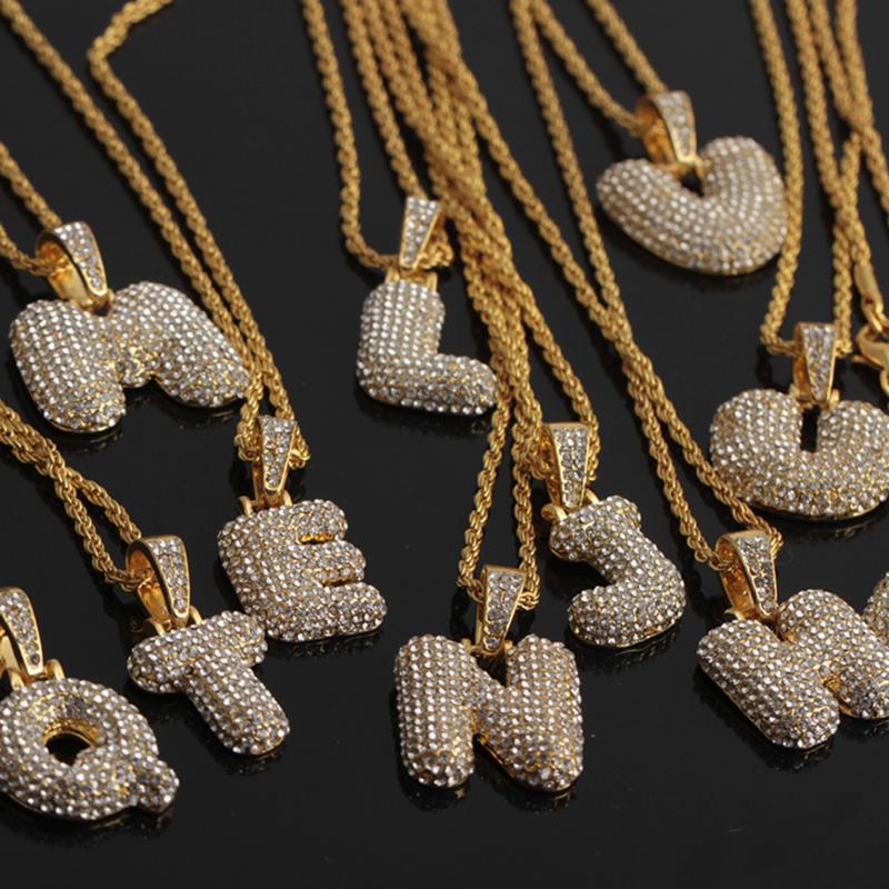 Hip Hop Men Gold Color Chain CZ Zirconia Crystal 26 A-Z Letters Pendant Punk Initials Nameplate Twisted Chain Long Necklace
Hip Hop Men Gold Color Chain CZ Zirconia Crystal 26 A-Z Letters Pendant Punk Initials Nameplate Twisted Chain Long Necklace