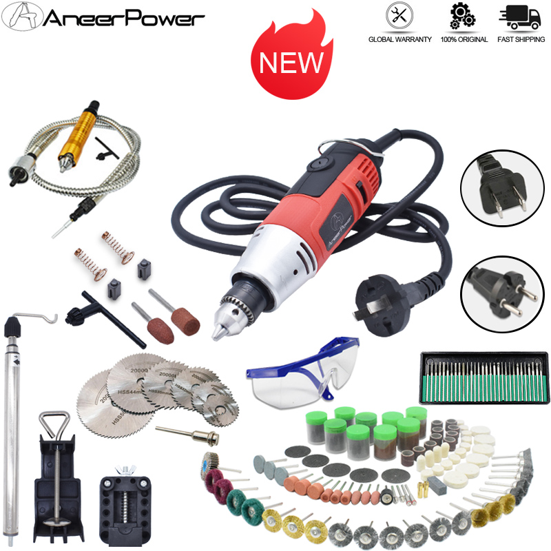 Dremel 260W 0.6-6.5MM Three Jaw Chuck Mini Drill Electric Engraving Polishing Machine Variable Speed Rotary Tool With Power Tool
Dremel 260W 0.6-6.5MM Three Jaw Chuck Mini Drill Electric Engraving Polishing Machine Variable Speed Rotary Tool With Power Tool