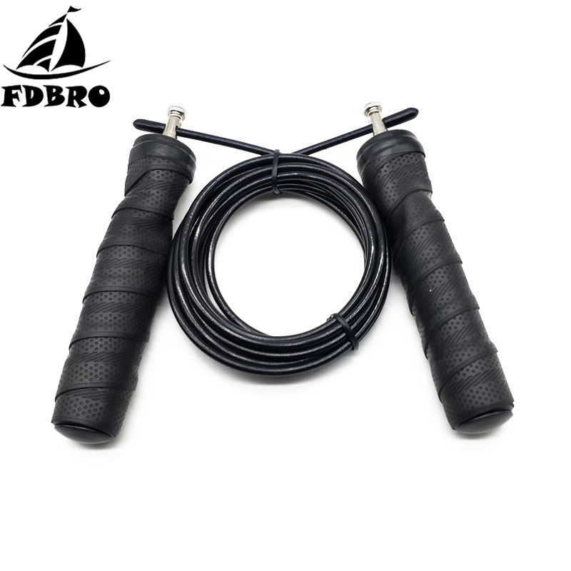 FDBRO Jump Rope Skip Speed Weighted Jump Ropes with Extra Speed Cable Ball Bearings Anti-Slip Handle for Double Unders Crossfit
FDBRO Jump Rope Skip Speed Weighted Jump Ropes with Extra Speed Cable Ball Bearings Anti-Slip Handle for Double Unders Crossfit