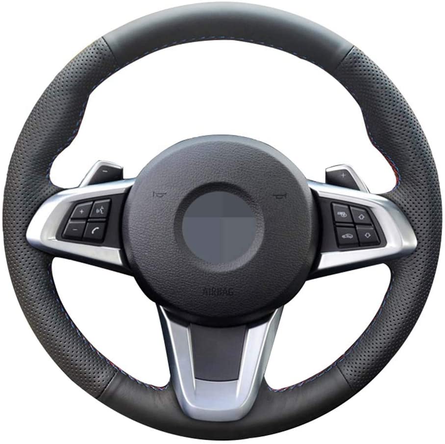 Suitable for BMW Z4 E89 2009-2016 steering wheel cover, DIY hand-stitched black leather, breathable and non-skid
Suitable for BMW Z4 E89 2009-2016 steering wheel cover, DIY hand-stitched black leather, breathable and non-skid