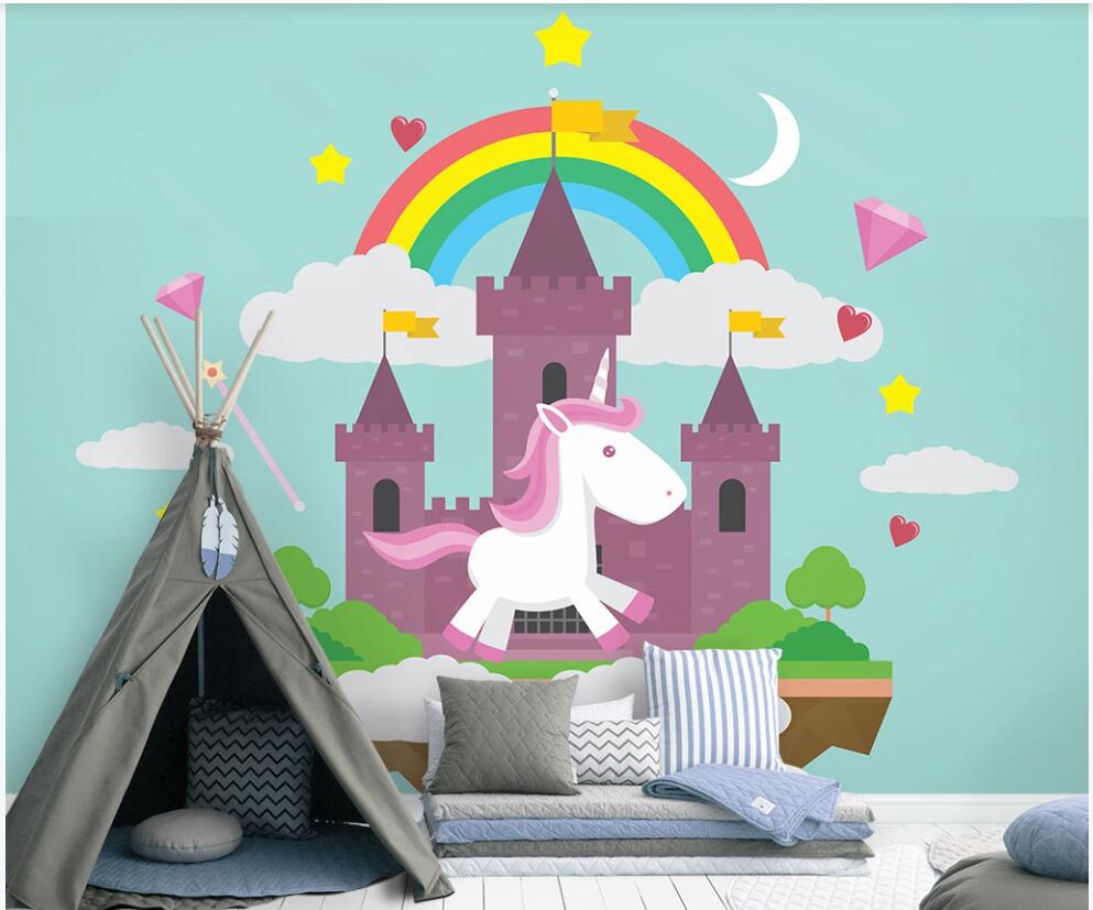 3d wallpaper custom mural on the wall Children's Room Unicorn Kingdom Castle Rainbow home decor photo wallpaper for walls 3 d, Non-woven wallpaper
3d wallpaper custom mural on the wall Children's Room Unicorn Kingdom Castle Rainbow home decor photo wallpaper for walls 3 d, Non-woven wallpaper