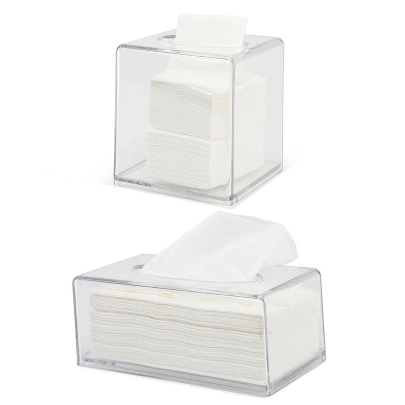 Facial Acrylic Tissue Box Clear Tissue Box Cover Rectangular Napkin Car Office Paper Holder Dispenser
Facial Acrylic Tissue Box Clear Tissue Box Cover Rectangular Napkin Car Office Paper Holder Dispenser