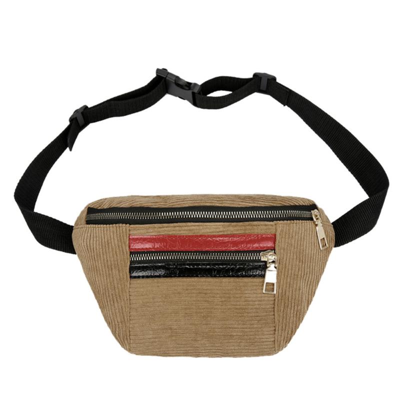 Women Corduroy Messenger Bag Sexy Casual Zipper Chest Bags Hit Color Girl Waist Bags Black Pink Solid Bag New Shopping Pocket @C
Women Corduroy Messenger Bag Sexy Casual Zipper Chest Bags Hit Color Girl Waist Bags Black Pink Solid Bag New Shopping Pocket @C