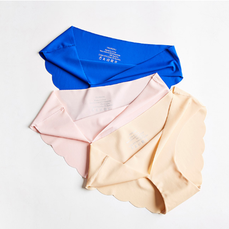 2020 Plus Size Ladies Solid Color Underwear Seamless Low-rise Sexy Cotton Briefs, Blue
2020 Plus Size Ladies Solid Color Underwear Seamless Low-rise Sexy Cotton Briefs, Blue