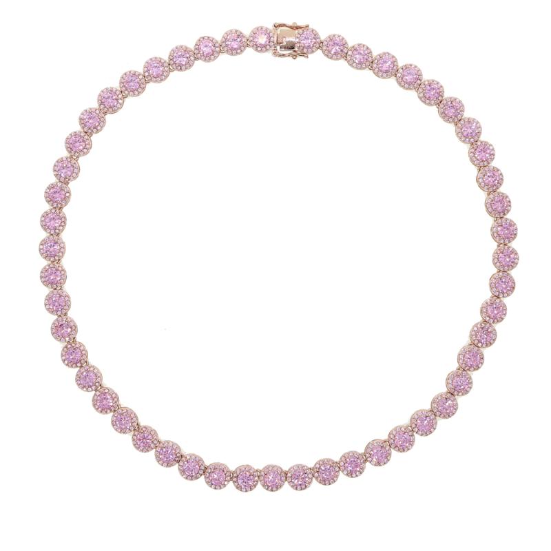 Luxury Summer Iced Out Hip Hop Design 2 Size Silver Color Shiny Necklace Paved White Cz Dainty Jewelry For Women Wedding Gift
Luxury Summer Iced Out Hip Hop Design 2 Size Silver Color Shiny Necklace Paved White Cz Dainty Jewelry For Women Wedding Gift