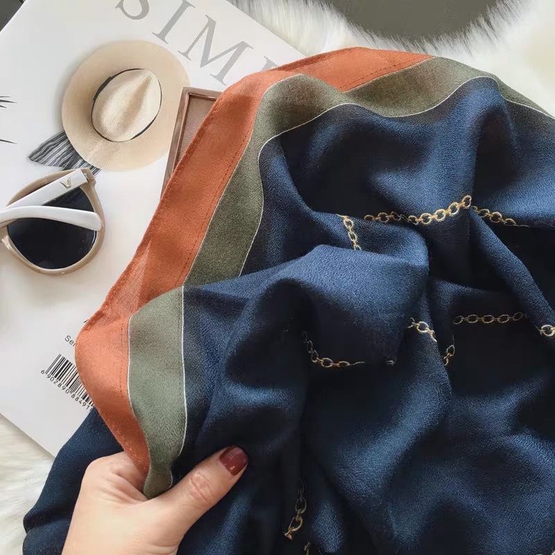 OUOI Shawl women's silk scarf spring and autumn thin scarf bib travel sea beach towel sunscreen oversized shawl silk
OUOI Shawl women's silk scarf spring and autumn thin scarf bib travel sea beach towel sunscreen oversized shawl silk