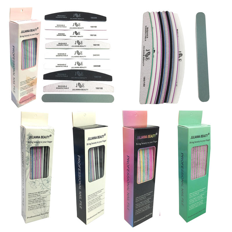New Professional Nail File 80/100/150/180/240 Nail Sponge Sandpaper Buffer nagelvijl Manicure Nails Tool With Elegant Box
New Professional Nail File 80/100/150/180/240 Nail Sponge Sandpaper Buffer nagelvijl Manicure Nails Tool With Elegant Box