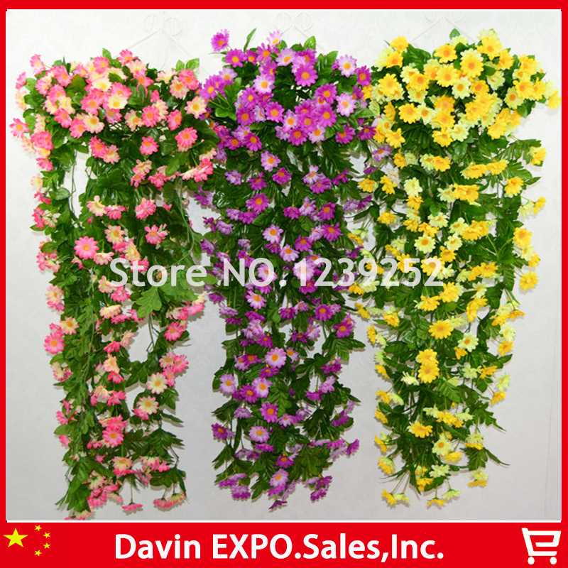 New 80 CM Artificial Sunflower Daisy Garland Decoration Flower Vine For Valentine's Day DIY Festival Wedding Floral Decoration
New 80 CM Artificial Sunflower Daisy Garland Decoration Flower Vine For Valentine's Day DIY Festival Wedding Floral Decoration