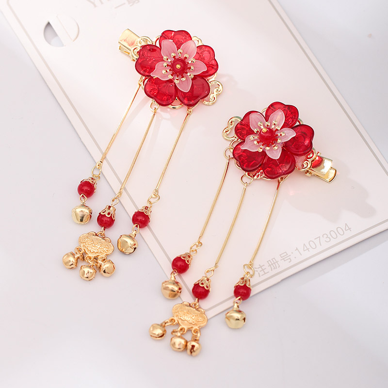 FORSEVEN Vintage Headdress Long Tassel Pendant Hair Pin Step Shake Hair Clips Red Flower Headpeice Bride Wedding Headdress JL
FORSEVEN Vintage Headdress Long Tassel Pendant Hair Pin Step Shake Hair Clips Red Flower Headpeice Bride Wedding Headdress JL
