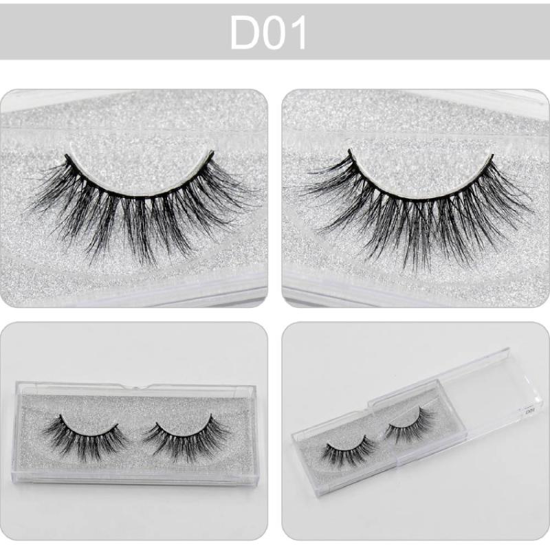 SOQOZ Mink Eyelashes 3D Mink Lashes Natural Long False Eyelashes Thick Eye Lashes Makeup for Beauty Eyelash Extension D01
SOQOZ Mink Eyelashes 3D Mink Lashes Natural Long False Eyelashes Thick Eye Lashes Makeup for Beauty Eyelash Extension D01