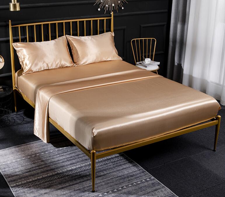 High Quality Duvet Cover Silk Bed sheets Four Piece Bedding Sets 9 Color On Sale Comforter Sets, Black
High Quality Duvet Cover Silk Bed sheets Four Piece Bedding Sets 9 Color On Sale Comforter Sets, Black