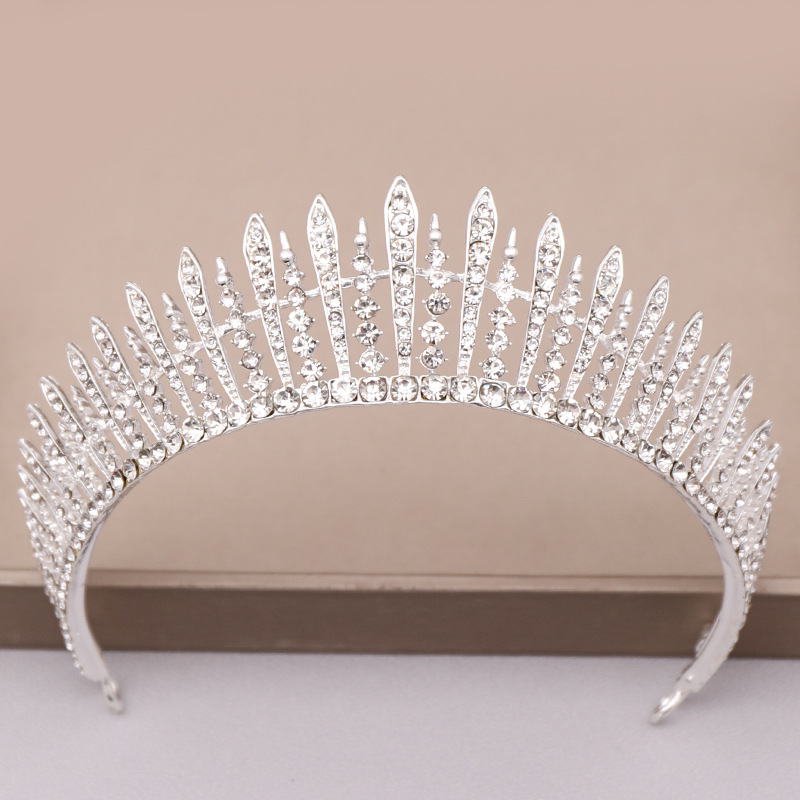 silvery Color Luxury Rhinestone Crystal Bride Crown Wedding Tiara Crown Wedding Prom Headpieces Headdress Pageant Bridal
silvery Color Luxury Rhinestone Crystal Bride Crown Wedding Tiara Crown Wedding Prom Headpieces Headdress Pageant Bridal
