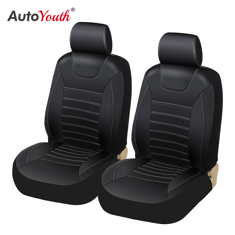 AUTOYOUTH Soft Luxury PU Leather Car Seat Covers Airbag Compatible Universal Fit for All Car SUV Truck Seat Protector Black
AUTOYOUTH Soft Luxury PU Leather Car Seat Covers Airbag Compatible Universal Fit for All Car SUV Truck Seat Protector Black