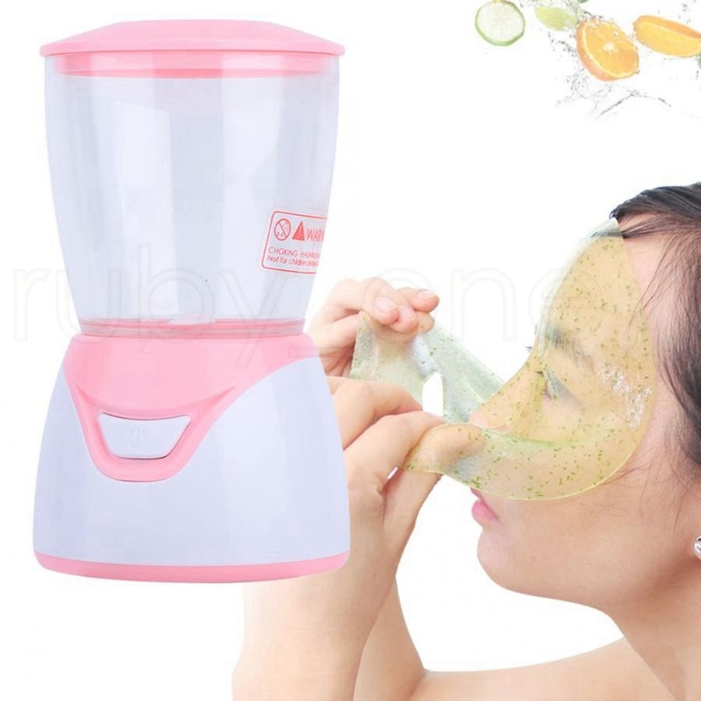 Fruit Mask Machine Face Mask Maker Machine Facial Treatment DIY Automatic Fruit Natural Vegetable Collagen Home Use Beauty SPA Tools