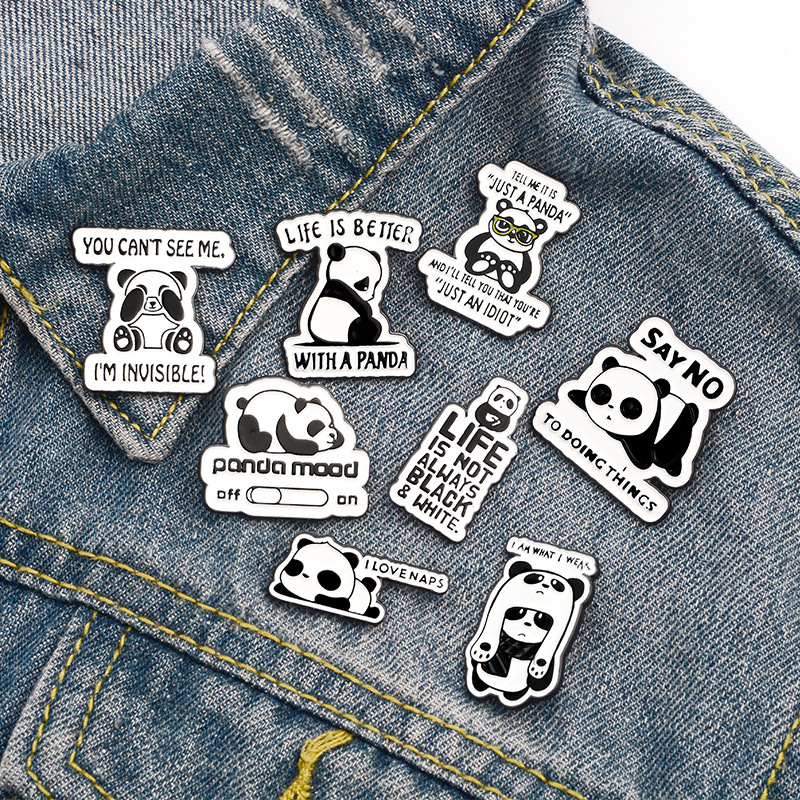 I Love Naps Panda Cute Small Funny Enamel Brooches Pins for Women Girl Men Christmas Gift Demin Shirt Decor Brooch Pin Metal Kawaii Badge
I Love Naps Panda Cute Small Funny Enamel Brooches Pins for Women Girl Men Christmas Gift Demin Shirt Decor Brooch Pin Metal Kawaii Badge