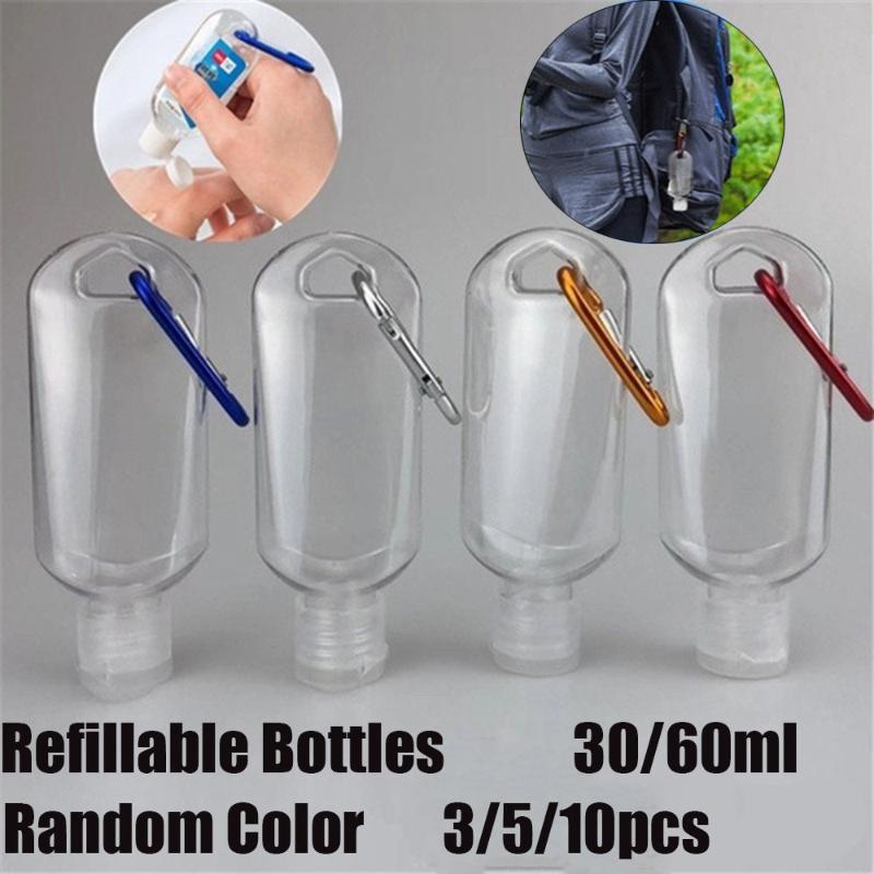 3/5/10 Pcs Refillable Bottle With Key Ring Travel Transparent Plastic Refillable Perfume Hand Sanitizer Bottle 30ml 60ml
3/5/10 Pcs Refillable Bottle With Key Ring Travel Transparent Plastic Refillable Perfume Hand Sanitizer Bottle 30ml 60ml