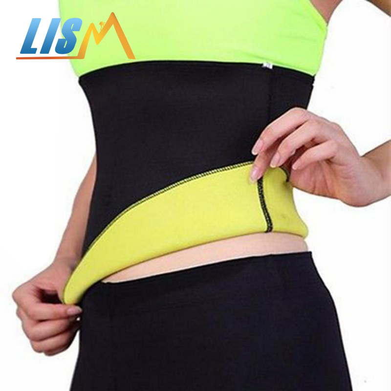 LISM S-3XLHot Waist Band GymFitness Sports Exercise Waist Support Pressure Protector BodyBuilding Belt Slim Item Sweat For Women, As pic 
LISM S-3XLHot Waist Band GymFitness Sports Exercise Waist Support Pressure Protector BodyBuilding Belt Slim Item Sweat For Women, As pic