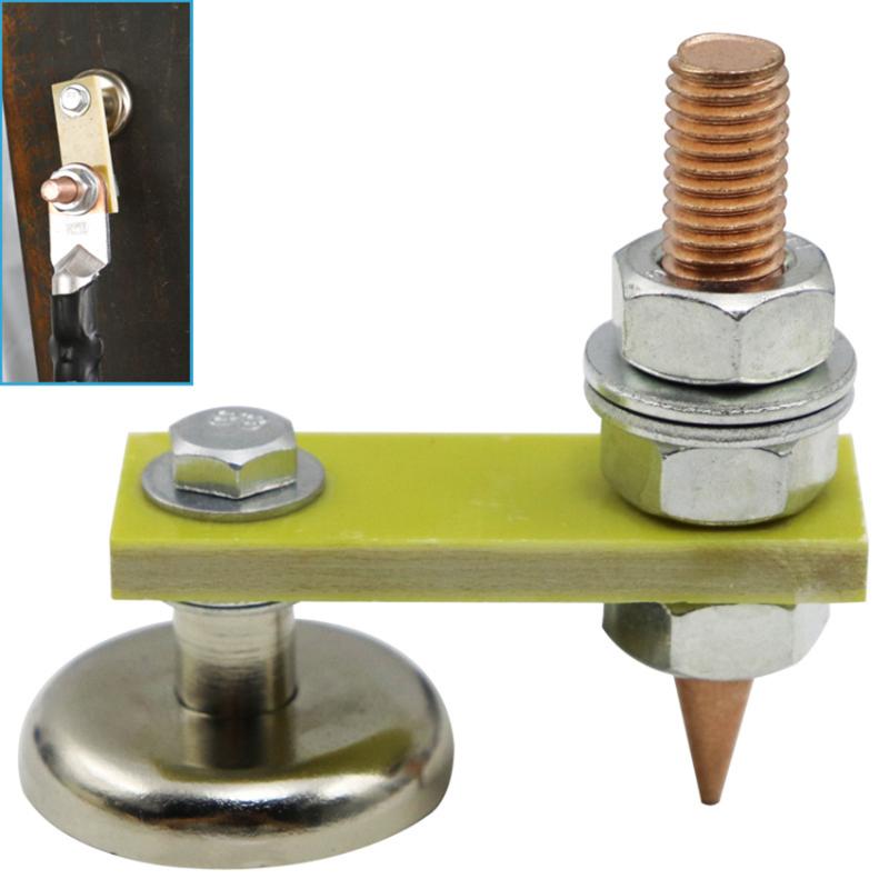 Strong Magnetic Ground Clamp Connector with Conductive Rod Stud for Welding Machine Auto Bodywork Repair Tools
Strong Magnetic Ground Clamp Connector with Conductive Rod Stud for Welding Machine Auto Bodywork Repair Tools