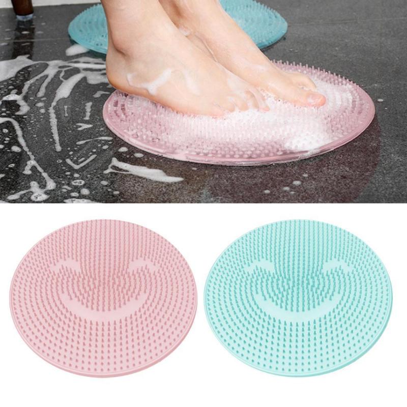 Silicone Bath Shower Back Brush Massager Bath Foot Cleaner Sole Massage Skin Mats Pad Foot Skid-proof Stepping Dead Br B3C6
Silicone Bath Shower Back Brush Massager Bath Foot Cleaner Sole Massage Skin Mats Pad Foot Skid-proof Stepping Dead Br B3C6