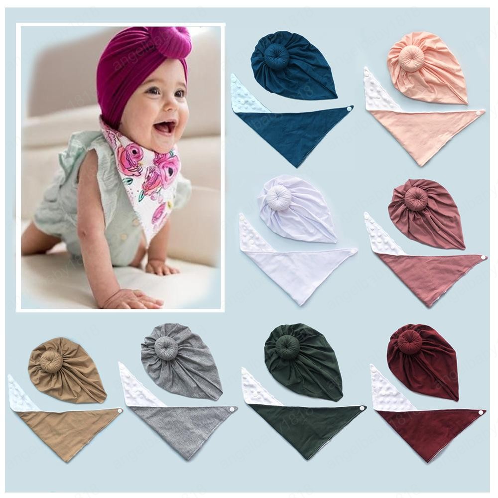10 colors Cute Infant Toddler Unisex Knot Donut Indian Turban Bib sets Kids Triangle scarf Caps Baby Coral fleece Hat Burp Cloths Hairband, Mixed color
10 colors Cute Infant Toddler Unisex Knot Donut Indian Turban Bib sets Kids Triangle scarf Caps Baby Coral fleece Hat Burp Cloths Hairband, Mixed color
