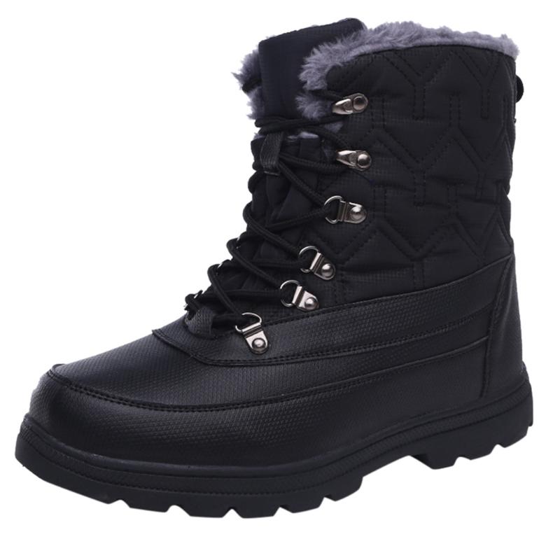 Hot Sale Spring Autumn Platform Solid Color Boots Women Lace Snow Skid Woman Leather Shoes Winter Large Size 36-42, Black
Hot Sale Spring Autumn Platform Solid Color Boots Women Lace Snow Skid Woman Leather Shoes Winter Large Size 36-42, Black