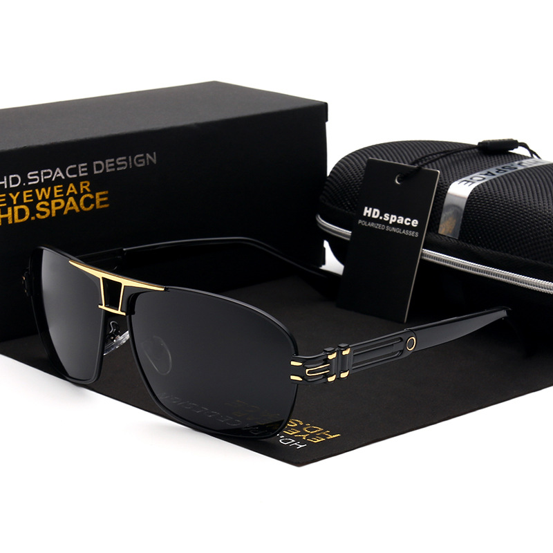HD.SPACE Fashion Polarized Sunglasses Men Original Brand HD Polaroid Lens Driving Sunglasses Male Google Eyewear 2020
HD.SPACE Fashion Polarized Sunglasses Men Original Brand HD Polaroid Lens Driving Sunglasses Male Google Eyewear 2020