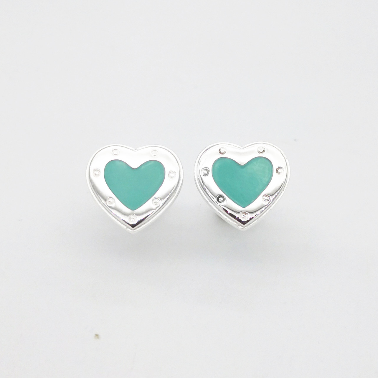 Women's Sterling Silver Classic Red Pink Epoxy Enamel Heart Stud Earrings Sterling Silver Blue Enamel Heart Stud Earrings 200921
Women's Sterling Silver Classic Red Pink Epoxy Enamel Heart Stud Earrings Sterling Silver Blue Enamel Heart Stud Earrings 200921