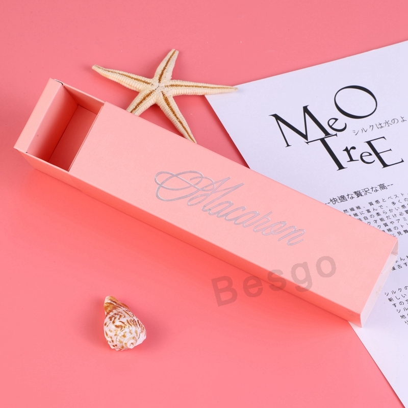 Macaron Box Cake Box Baking Supplies Home Made Macaron Chocolate Boxes Biscuit Muffin Boxes Retail Paper Macaron Packaging Box