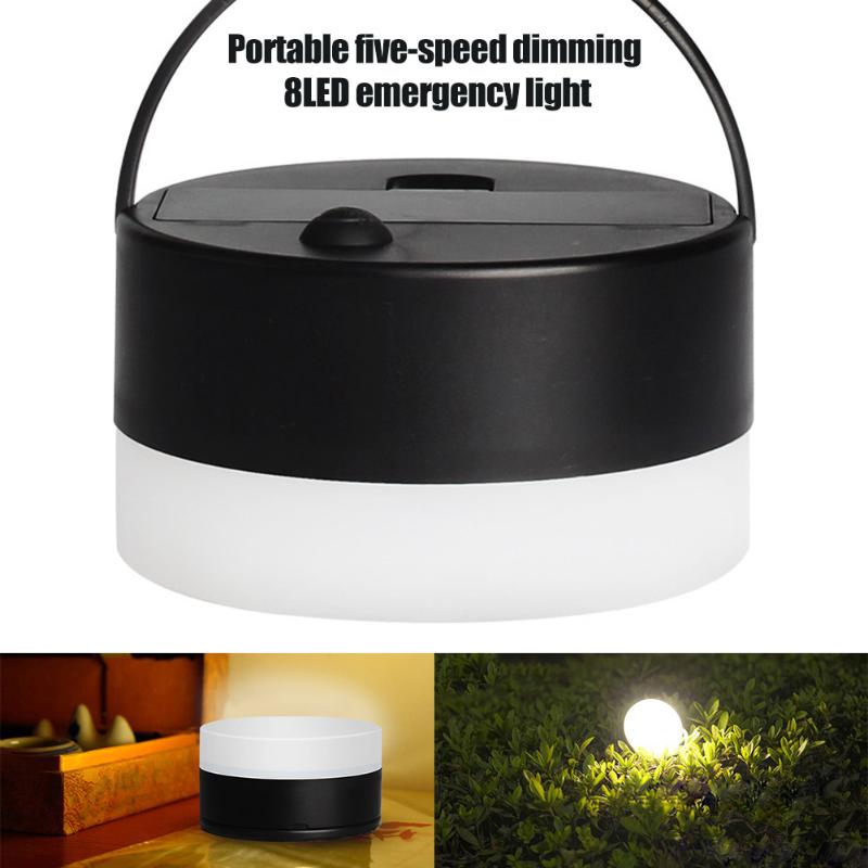 Portable Five-gears Dimming 8 LED Emergency Light Hangable Tent Camping Outdoor Light TN99
Portable Five-gears Dimming 8 LED Emergency Light Hangable Tent Camping Outdoor Light TN99