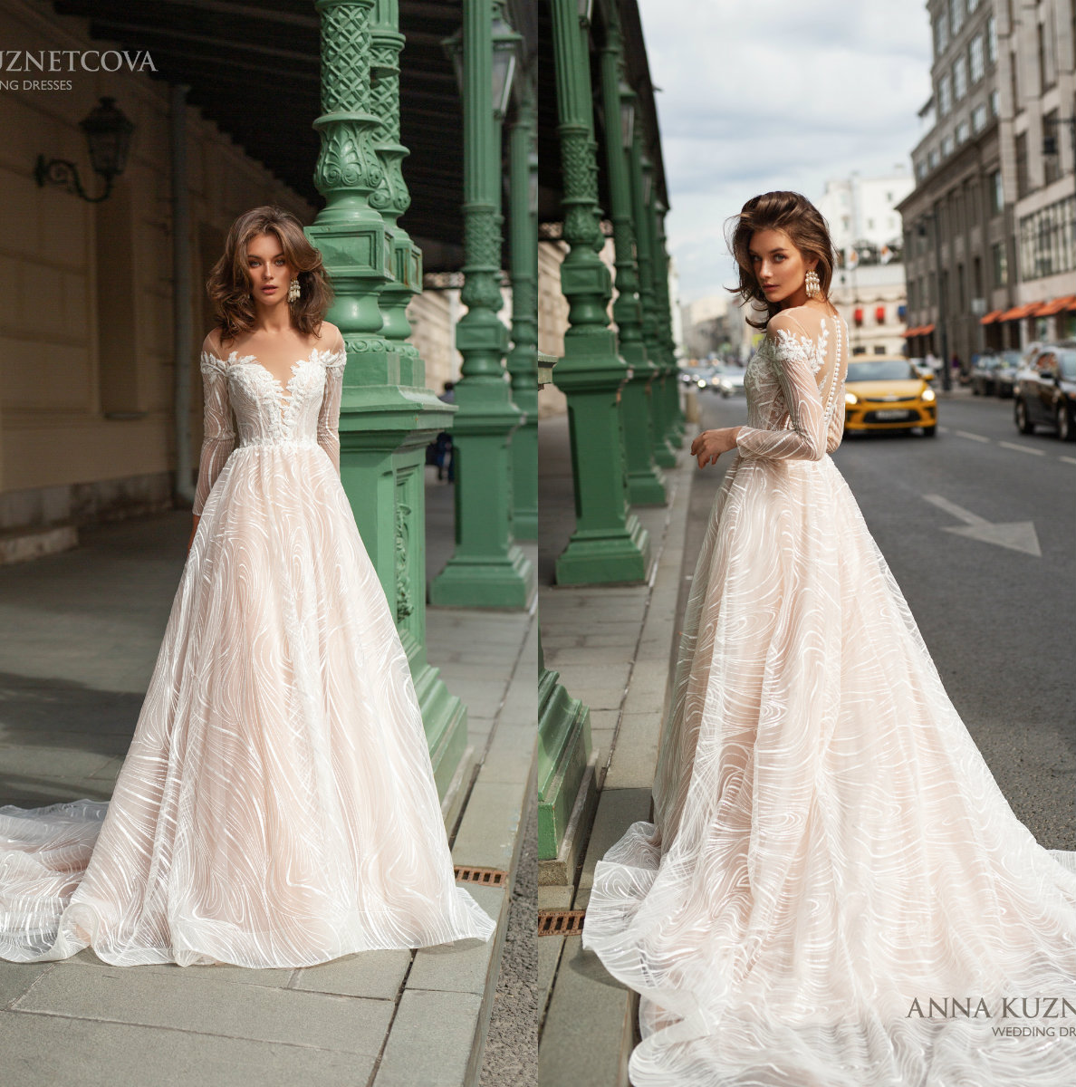 2021 Fashion Wedding Dresses Long Sleeves Full Lace Appliques Bridal Gowns Custom Made Button Back Sweep Train A-Line Wedding Dress, Same as image
2021 Fashion Wedding Dresses Long Sleeves Full Lace Appliques Bridal Gowns Custom Made Button Back Sweep Train A-Line Wedding Dress, Same as image