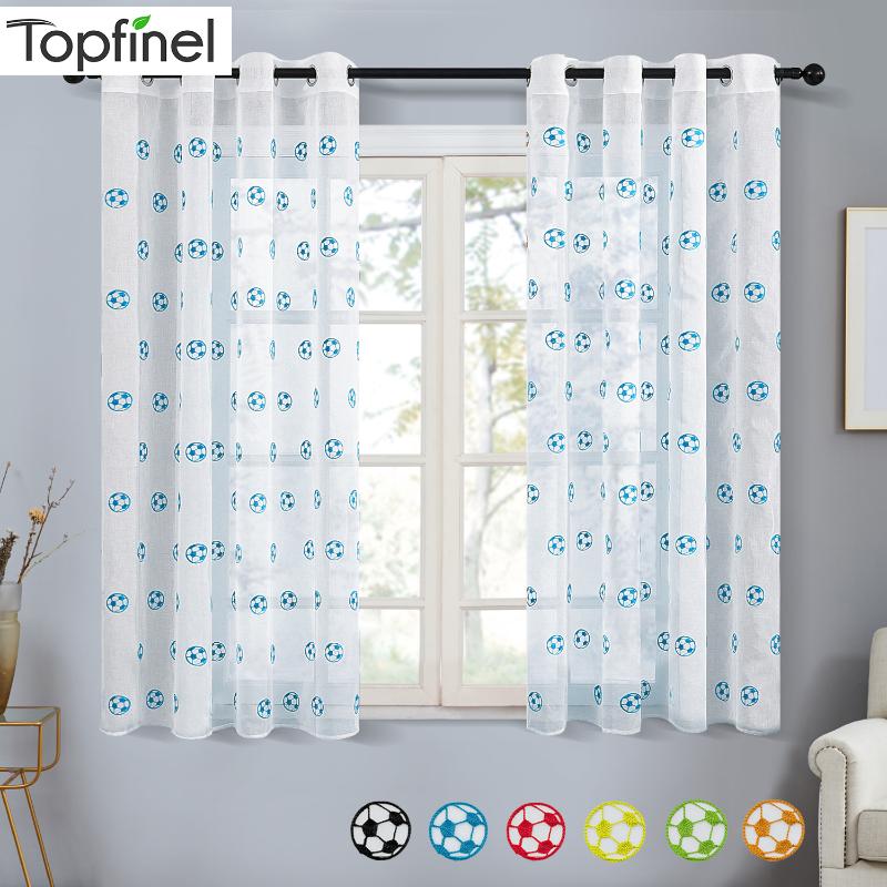 Topfinel Embroidered Short Sheer Curtains For Living Room Bedroom Boys Room Football Pattern Window Treatment Voile Curtains, Orange football
Topfinel Embroidered Short Sheer Curtains For Living Room Bedroom Boys Room Football Pattern Window Treatment Voile Curtains, Orange football