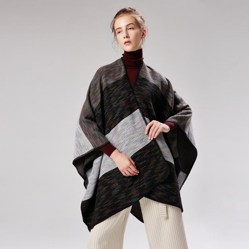 Luxury Black Plaid Scarf Women Winter Warm Cashmere Blanket Wraps Female Scarves Lady thick Foulard Stole
Luxury Black Plaid Scarf Women Winter Warm Cashmere Blanket Wraps Female Scarves Lady thick Foulard Stole