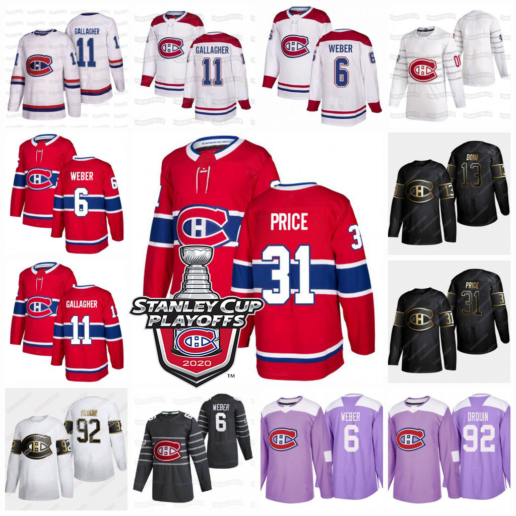 Carey Price 2020 Stanley Playoffs Montreal Canadiens Brendan Gallagher Max Domi Richard Drouin Kotkaniemi Tatar Shea Weber Petry Jersey, 2020 all star grey mens s-3xl
Carey Price 2020 Stanley Playoffs Montreal Canadiens Brendan Gallagher Max Domi Richard Drouin Kotkaniemi Tatar Shea Weber Petry Jersey, 2020 all star grey mens s-3xl