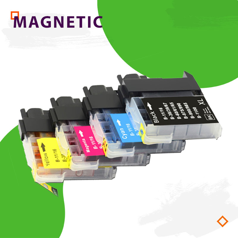 

LC11 Compatible Ink Cartridges for LC38 LC985 LC990 LC39 LC975 Brother -J125 -J315W -J515W MFC-J415W MFC-J410 Printer