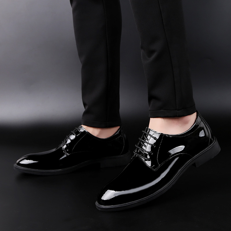 men Dress Wedding Shoes Men Formal Italian Patent Leather Shoes cow leather Elegant Classic Zapatos Hombre Bona, Black
men Dress Wedding Shoes Men Formal Italian Patent Leather Shoes cow leather Elegant Classic Zapatos Hombre Bona, Black