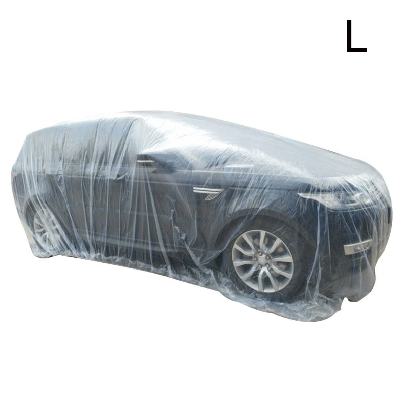 Portable Disposable Transparent Waterproof Car Cover Dustproof Foldable Environmental Protection PE Plastic Film Covers
Portable Disposable Transparent Waterproof Car Cover Dustproof Foldable Environmental Protection PE Plastic Film Covers