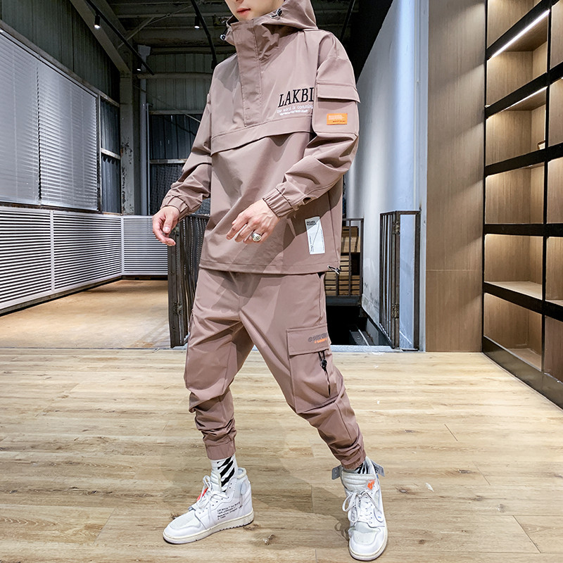 Hip Hop Tracksuit Men Pocket Loose Black Casual Jacket Men Long Sleeve Streetwear Mens Clothes Set Large Size B60, Gray
Hip Hop Tracksuit Men Pocket Loose Black Casual Jacket Men Long Sleeve Streetwear Mens Clothes Set Large Size B60, Gray